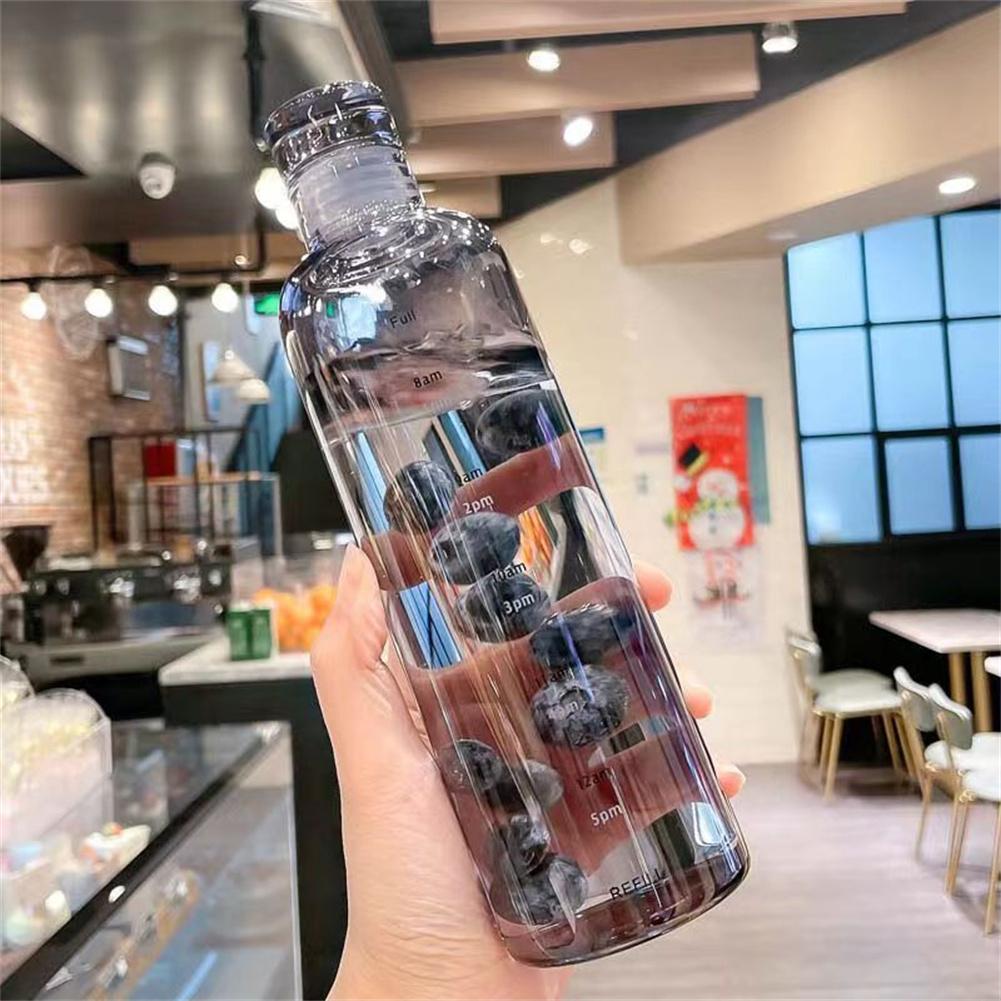 Transparent glass,lightweight Sports Water Bottle