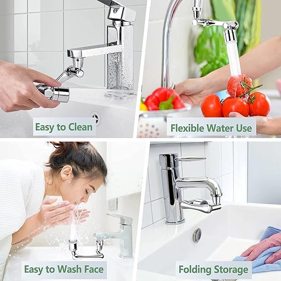 Rotation Faucet Sprayer Head Universal 1080°rotatable