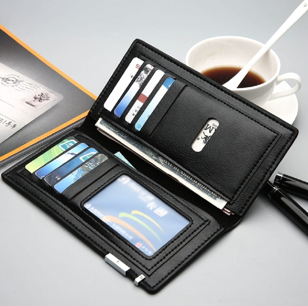 Kangro Ultra Slim Long Purse Wallet For Men