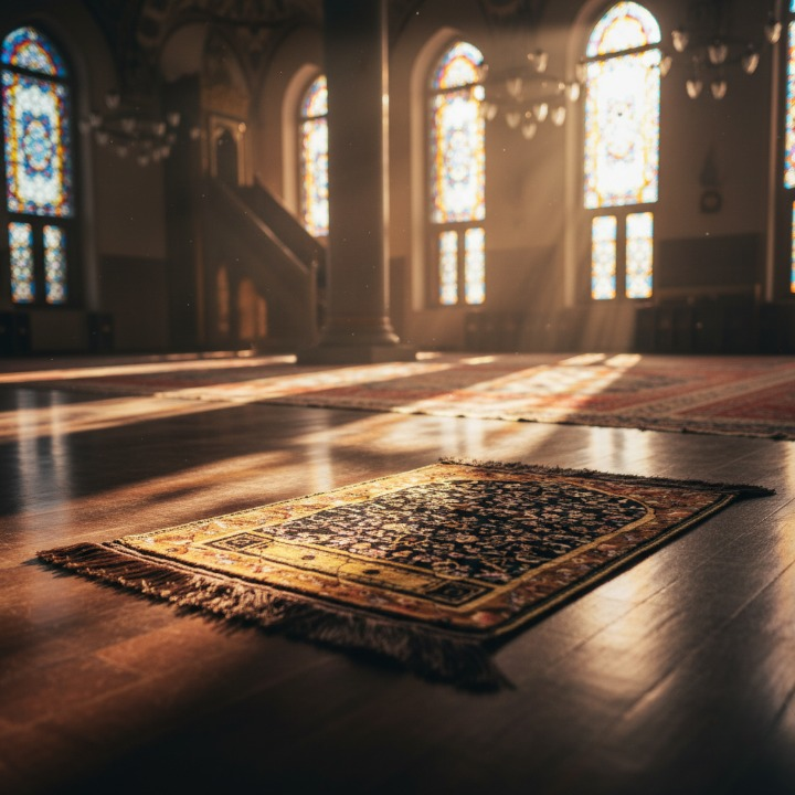 Kids Prayer Mat (Random Color)