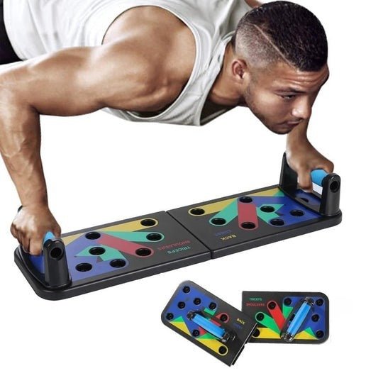 14 in 1 Push - up Board Push Up Stand for Training Sport Workout ABS Abdominal Muscle Building Exercise - Belladoux
