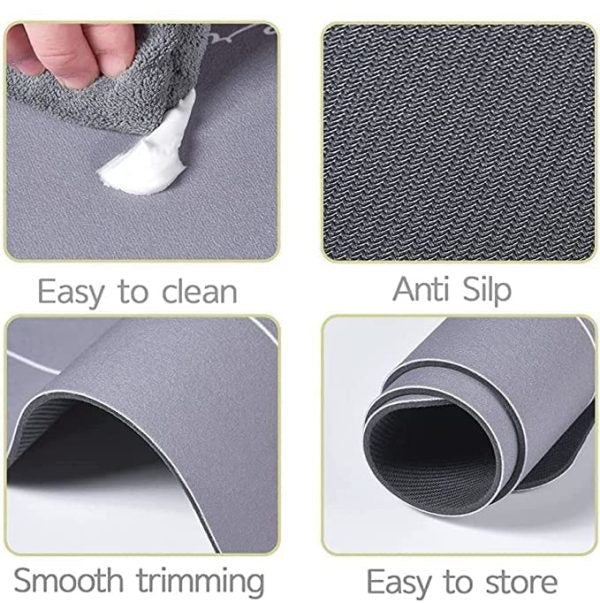 Nonslip Soft Rubber Bath Mat