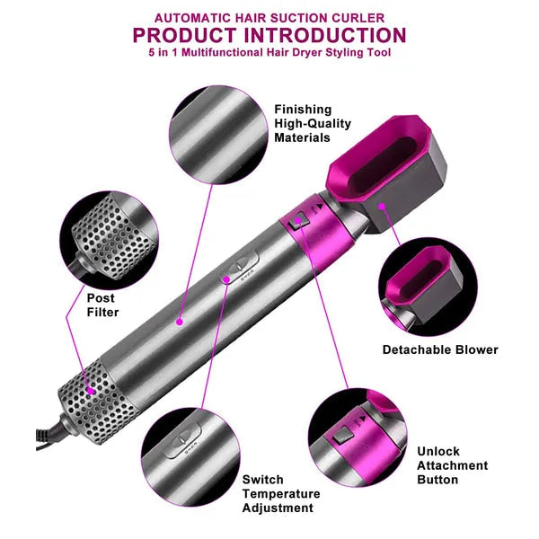 5 In 1 Hair Styler