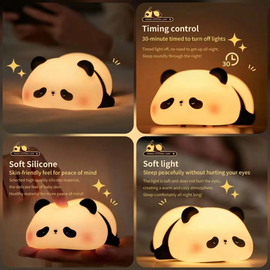 Cute Panda Night Light