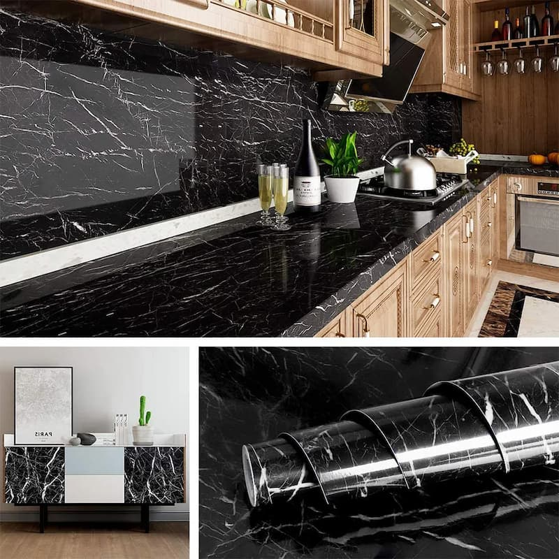 Self-adhesive Kitchen Marble Sheet-