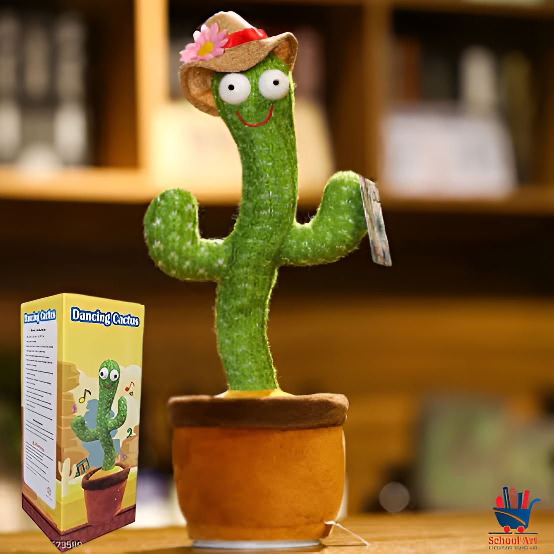 nteractive Dancing Cactus Toy – Singing, Talking, Voice Recording Plush With Usb Rechargeable Function – Fun Educational Gift For Babies And Kids (ages 6 Months & Up) – Rechargeable & With Box ₨922