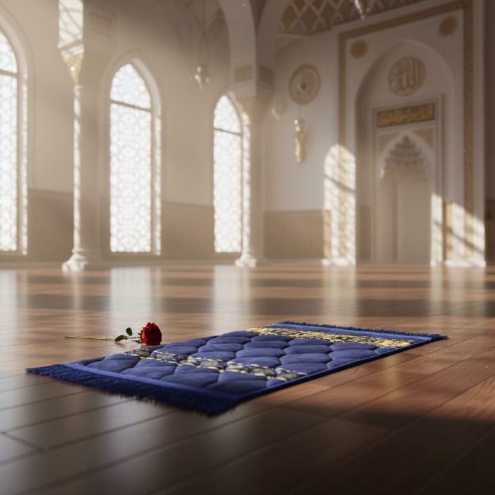 Kids Prayer Mat  (Random Color)