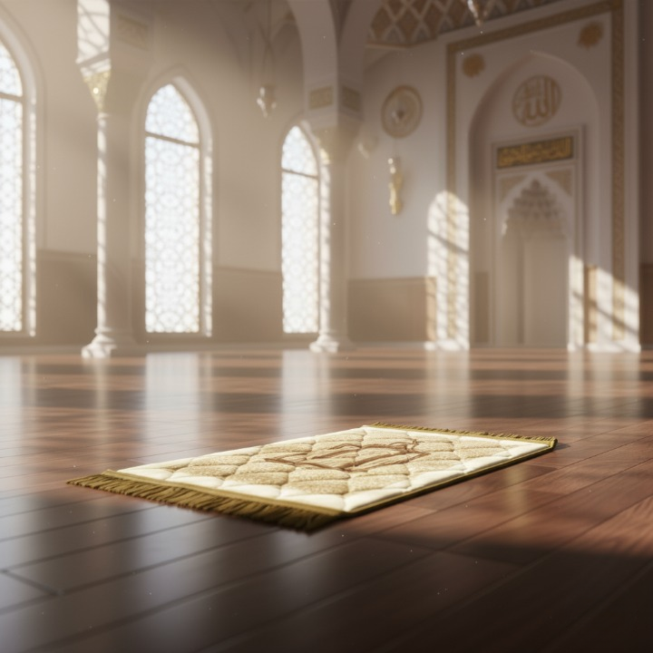 Kids Prayer Mat  (Random Color)