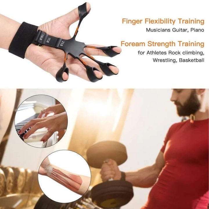 High quality Finger Gripper Exerciser | Finger Training Stretcher Exercise tool - Belledoux