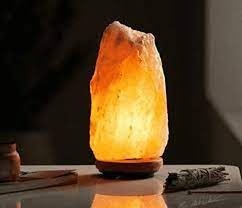 Natural Shape Himalyan Salt Table Lamp - Belledoux