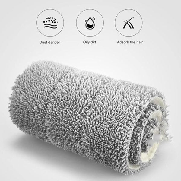 Scratch Mop Hardwood & Wood Floor Rotary Scrubbing Mop For Easy Household Cleaning - Belladoux